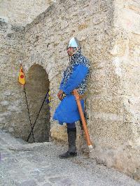 Campement Balaruc 2005 : Le Garde garde... A l'ombre !