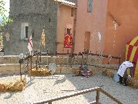 Campement Balaruc 2005 : Ratelier d'Armes
